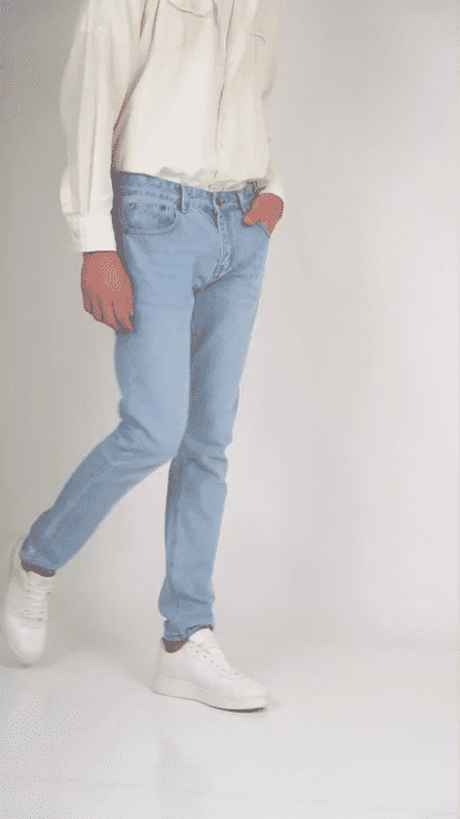 Blue MAN Slim Fit Straight Leg Jeans 2403264 | DeFacto